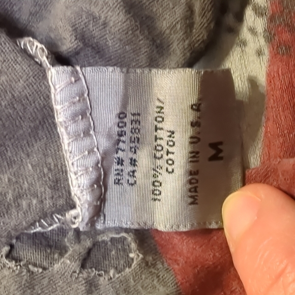 Courtship+Suitors PACSUN Distressed Skull T-Shirt - Picture 4 of 4